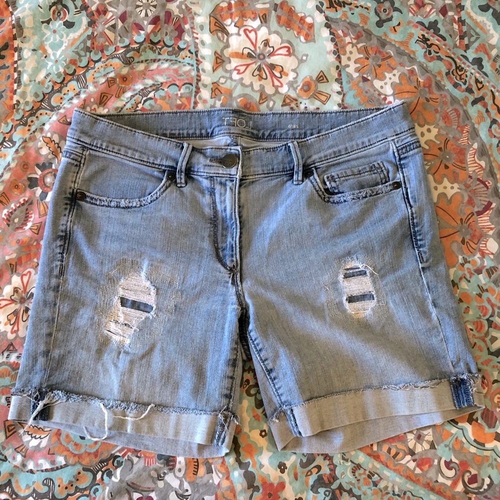 Ann Taylor Loft Jean shorts